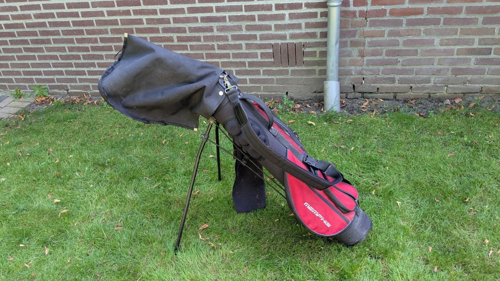 Complete golf beginnersset met tas en accessoires, Ophalen, Gebruikt, Set