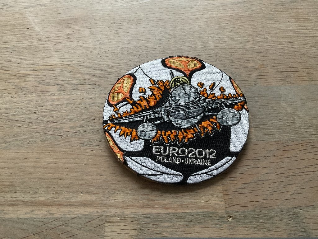 Klu Luchtmacht F-16 bagde embleem patch, Ophalen of Verzenden, Nieuw, Patch, Badge of Embleem