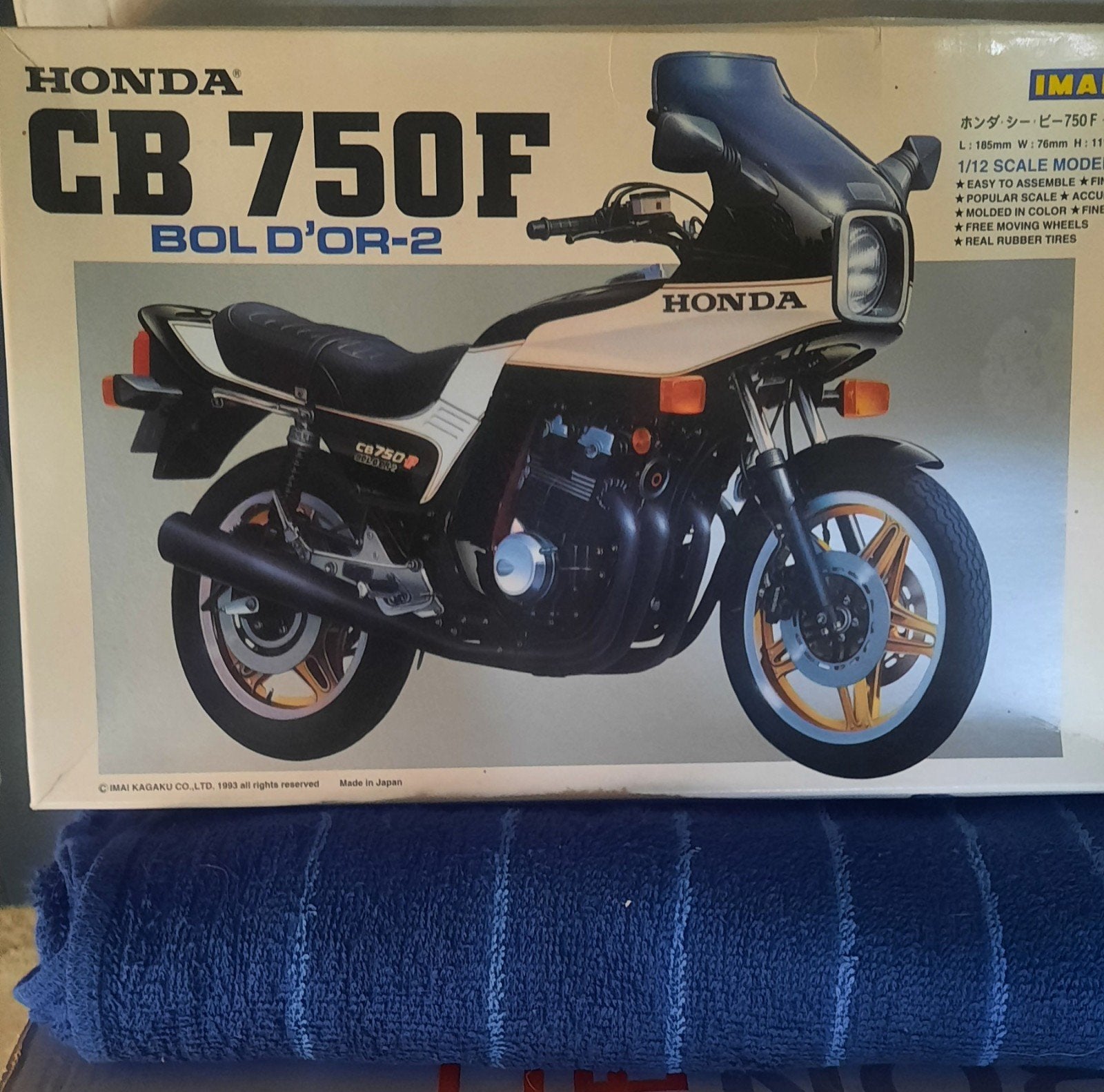 Nieuw plastic modelbouw Honda CB 750 Bol Dor2 scala 1:12, Overige merken, Nieuw, Ophalen of Verzenden, Groter dan 1:32