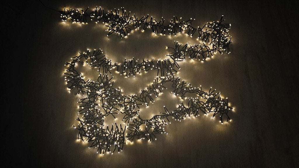 Kerst Clusterverlichting! 1152 LED. 6,9 Meter! Warm White!, Diversen, Ophalen of Verzenden, Nieuw