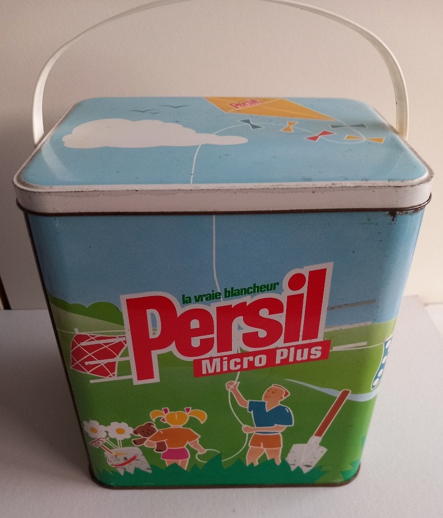 Persil voorraad-blik, Verzamelen, Blikken, Ophalen of Verzenden, Gebruikt, Overige, Overige merken