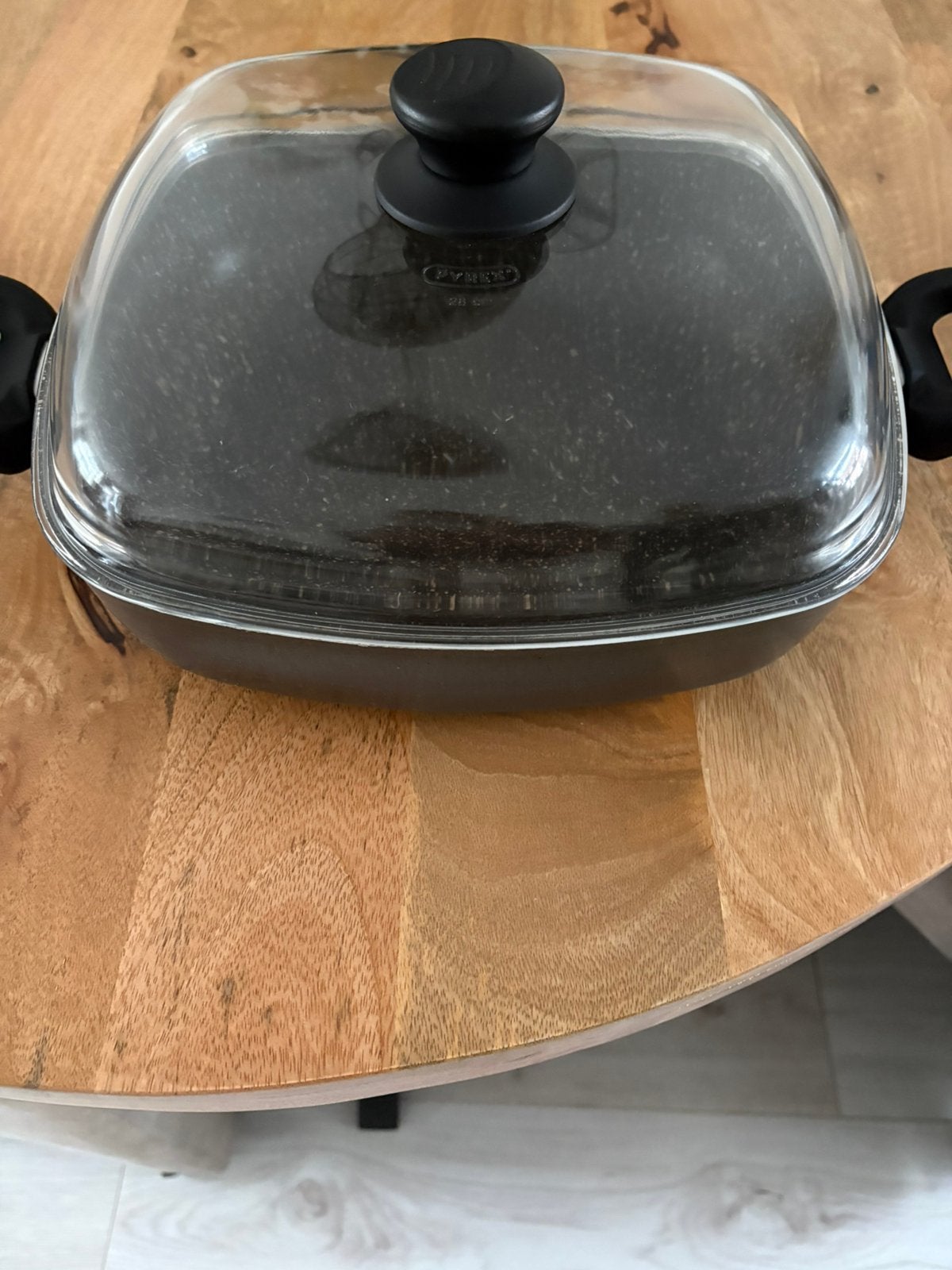 Pyrex vierkanten pan, Ophalen of Verzenden, Zo goed als nieuw