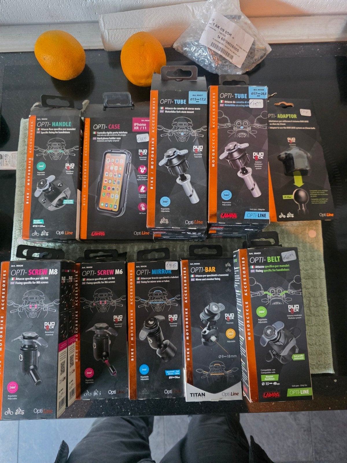 Diverse Optiline motor accessoires (enkel in één koop), Ophalen of Verzenden