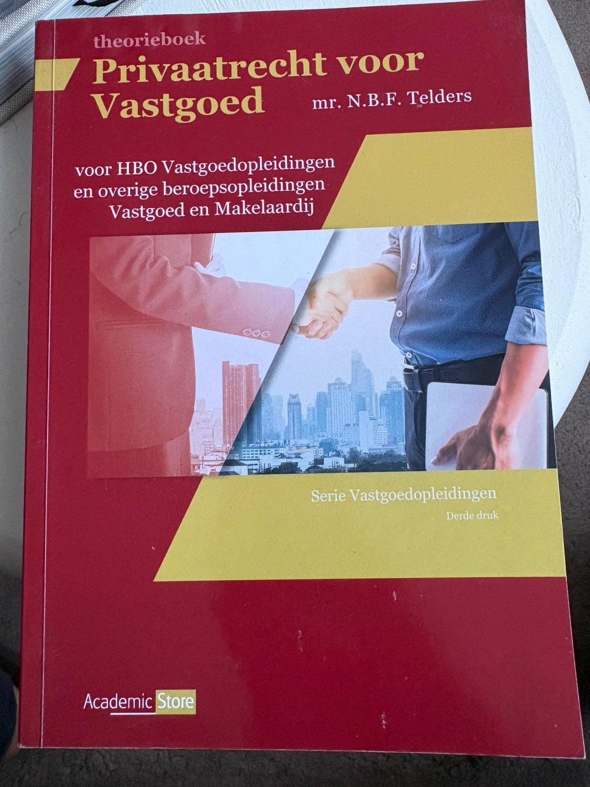 Privaatrecht voor Vastgoed - Theorieboek, Verzenden, Nieuw