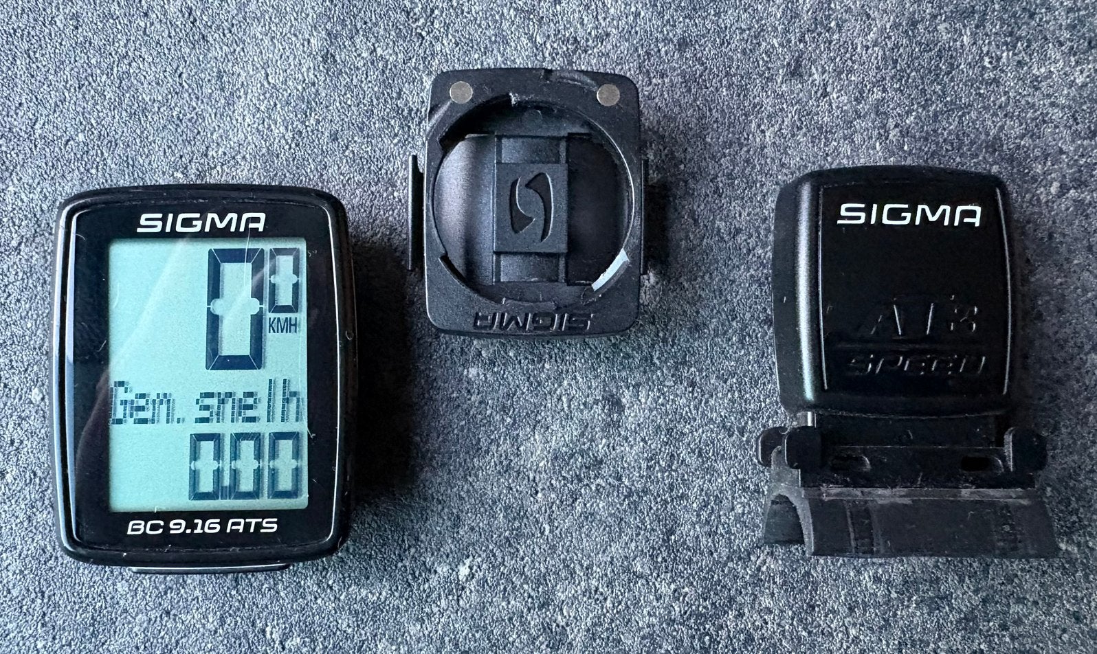 Sigma BC 9.16 ATS draadloze fietscomputer, Ophalen of Verzenden, Draadloos, Zo goed als nieuw