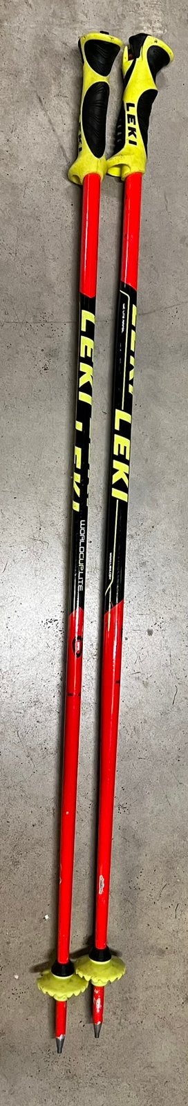Skistokken race Leki 95cm, Gebruikt, Stokken, Minder dan 100 cm, Ophalen