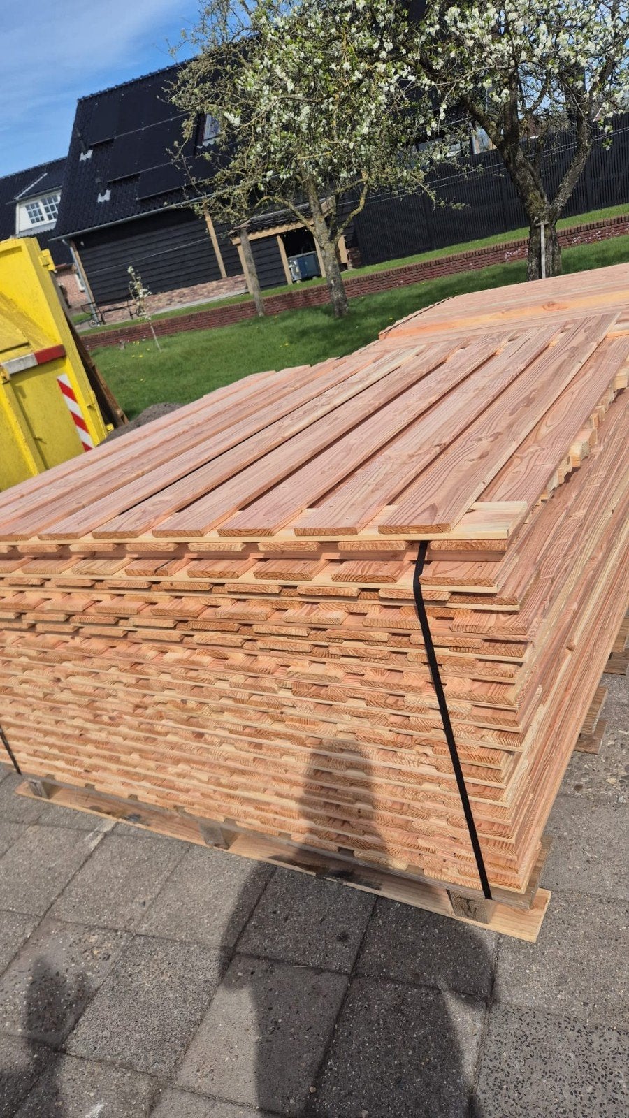 nieuwe schermen en palen te koop, 1 tot 2 meter, Minder dan 3 meter, Nieuw, Ophalen of Verzenden
