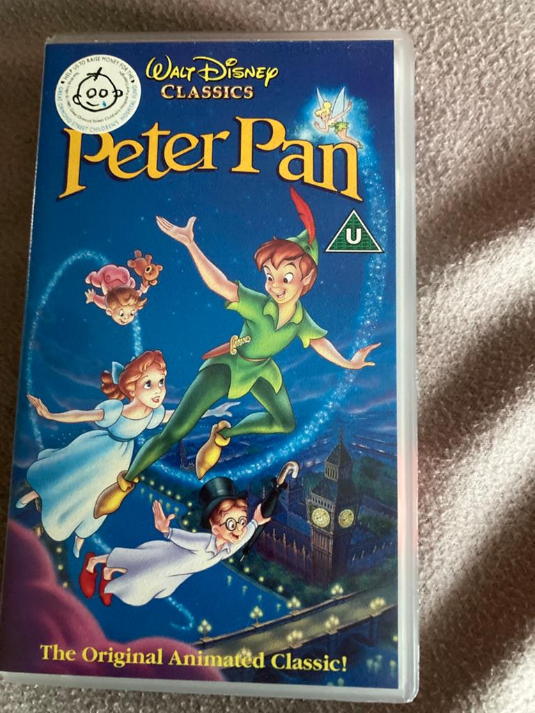 Peter Pan, Cd's en Dvd's, VHS | Kinderen en Jeugd, Alle leeftijden, Ophalen, Zo goed als nieuw