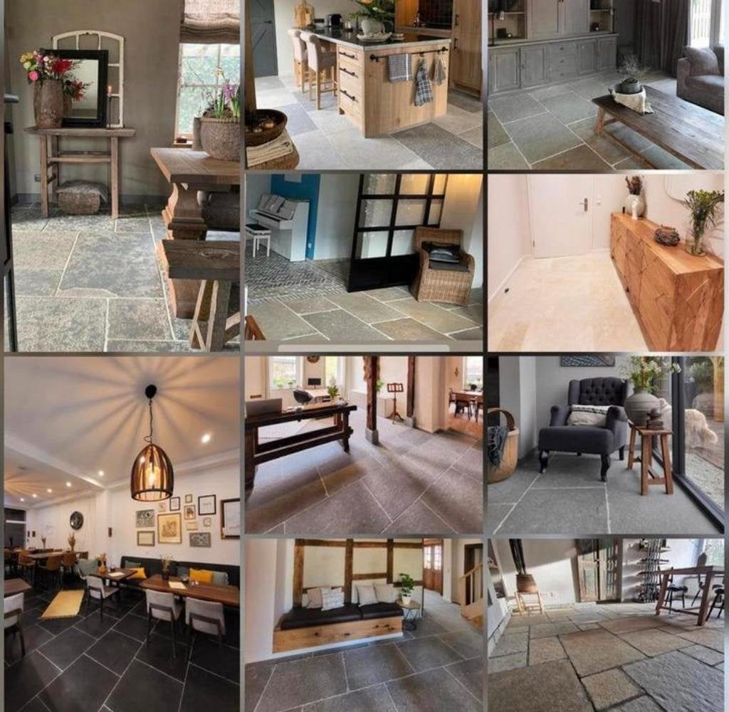 BOURGONDISCHE DALLEN CASTLE STONES PARKET VLOEREN & MEER!!, Ophalen of Verzenden, Nieuw, 75 m² of meer
