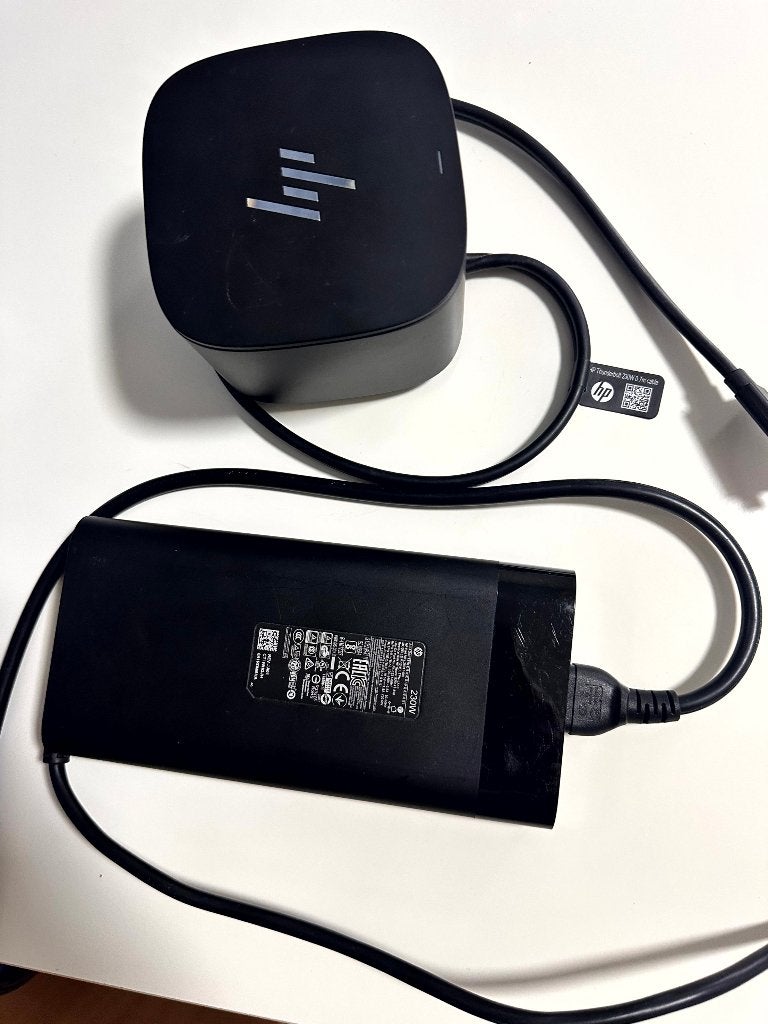 HP Thunderbolt Dock G2 230W, Ophalen, Zo goed als nieuw, Laptop, Docking station