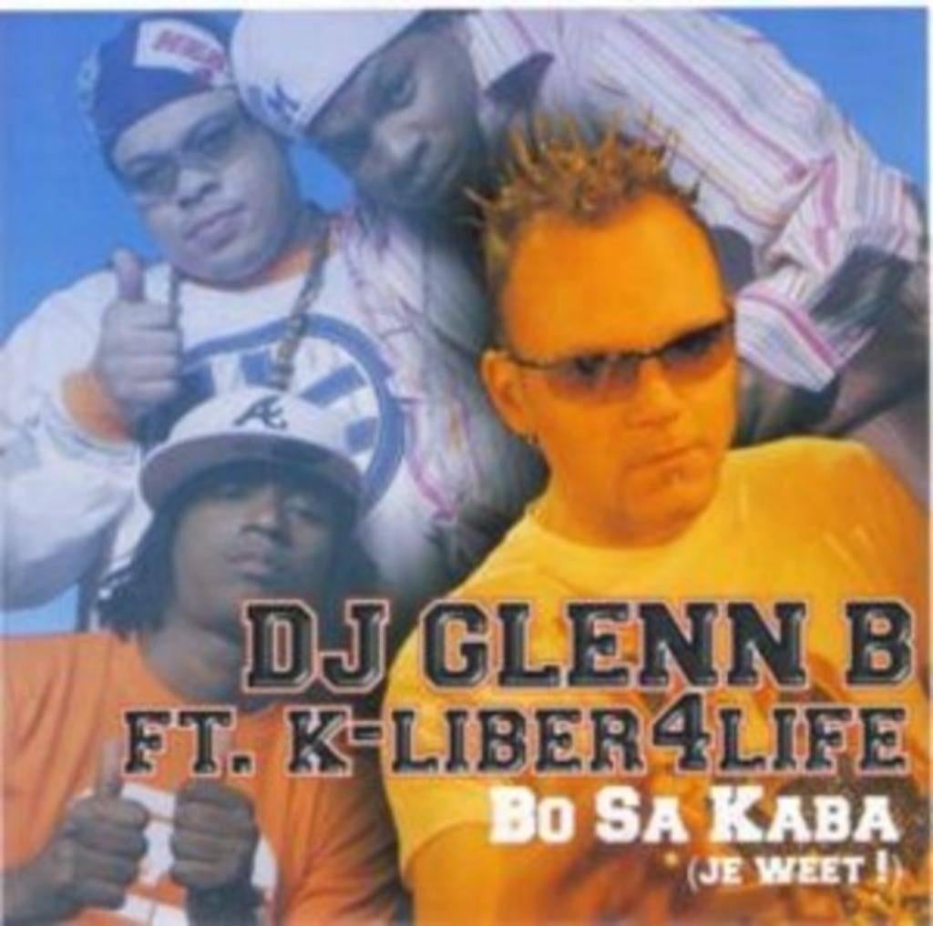 DJ Glenn B feat. K-Liber4Life - Bo Sa Kaba (Je Weet!), Ophalen of Verzenden, Zo goed als nieuw, Overige genres