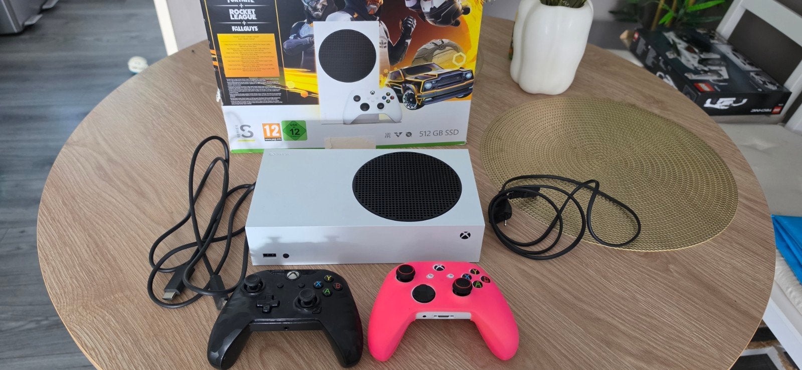 xbox serie s 512gb zgn, Ophalen, Zo goed als nieuw, 500 GB, Met 2 controllers