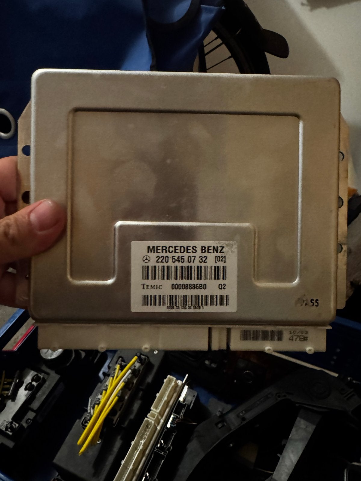 Mercedes W220 Airmatic Regelapparaat ECU A2205450732, Auto-onderdelen, Ophalen of Verzenden, Gebruikt, Mercedes-Benz