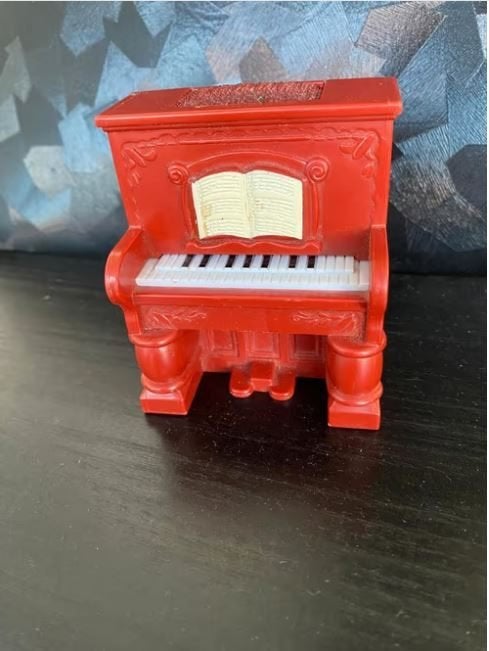 Poppenhuis McDonald's piano uit 2001, Ophalen of Verzenden, Gebruikt, Poppenhuis
