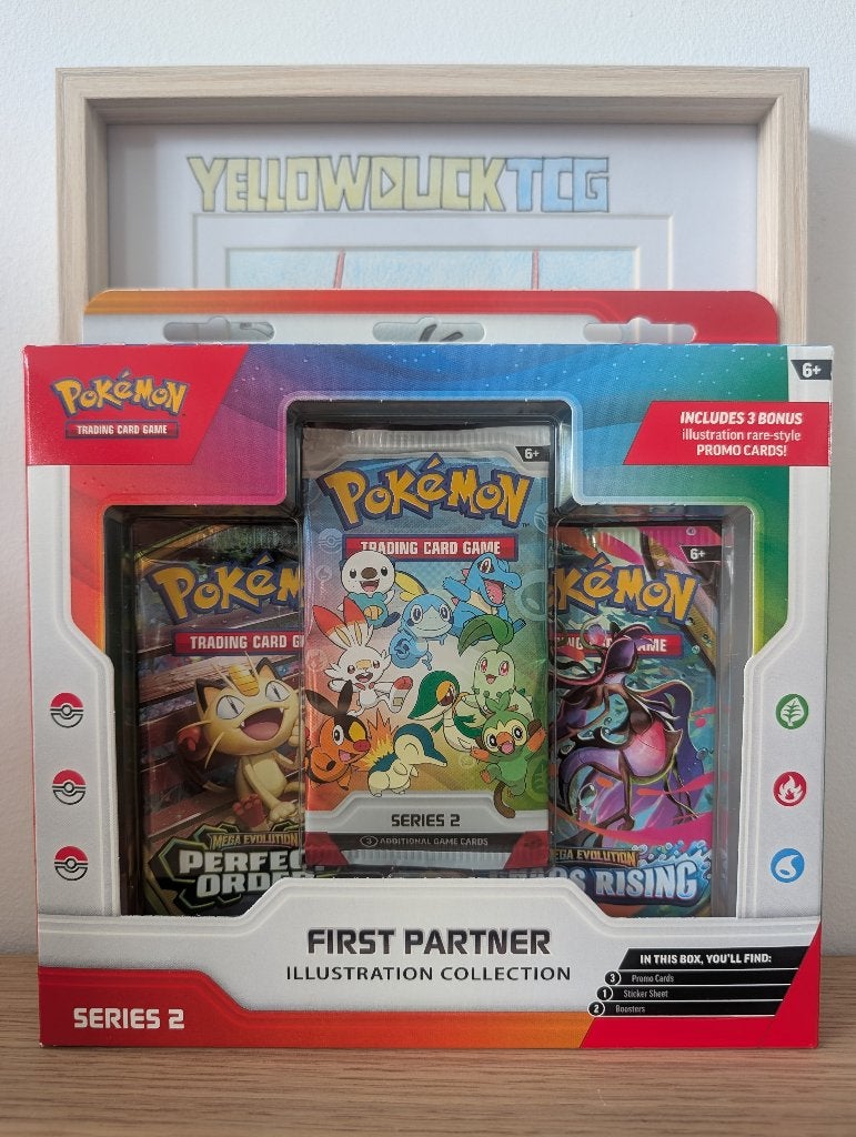 Pokémon First Partner Illustration Collection Series 2, Ophalen of Verzenden, Nieuw, Foil