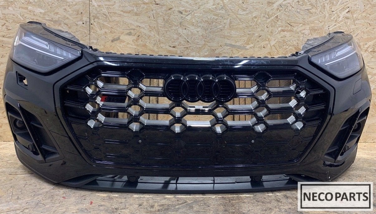 AUDI Q5 SQ5 80A S LINE FACELIFT VOORKOP BUMPER MOTORKAP, Gebruikt, -, Achter, -