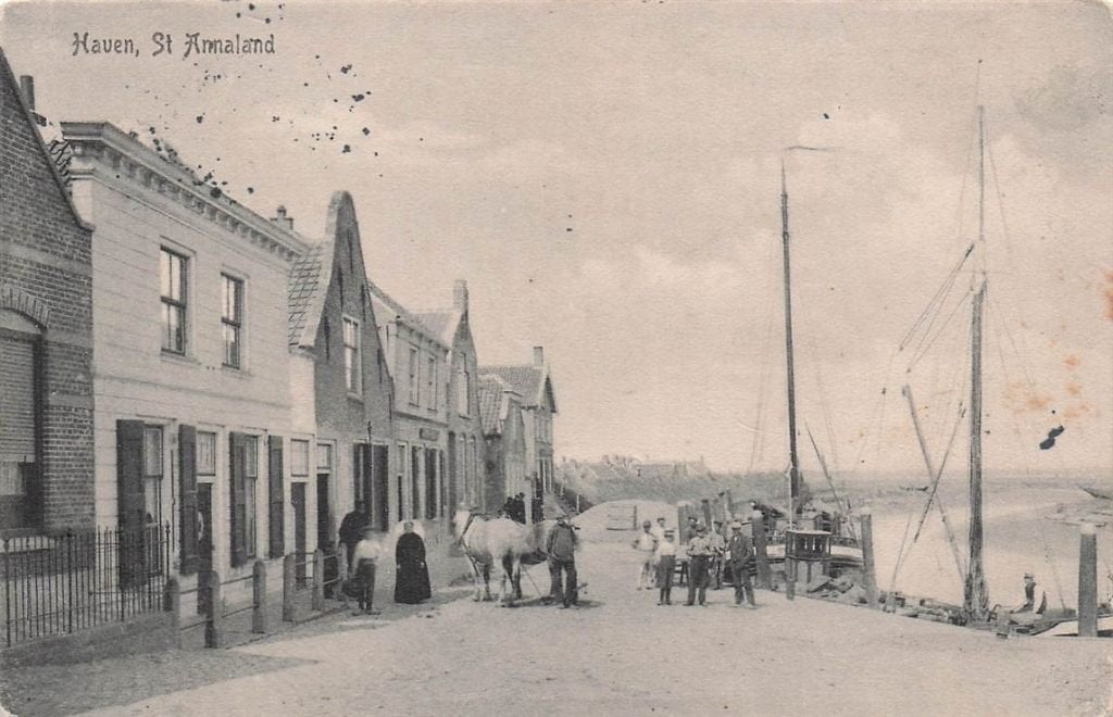 703-149-025 Haven St Annaland, Verzenden, Voor 1920, Zeeland