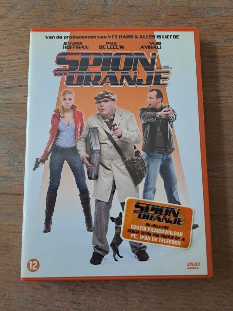 Spion van Oranje DVD - Actiekomedie met Paul de Leeuw, Vanaf 12 jaar, Ophalen of Verzenden, Zo goed als nieuw