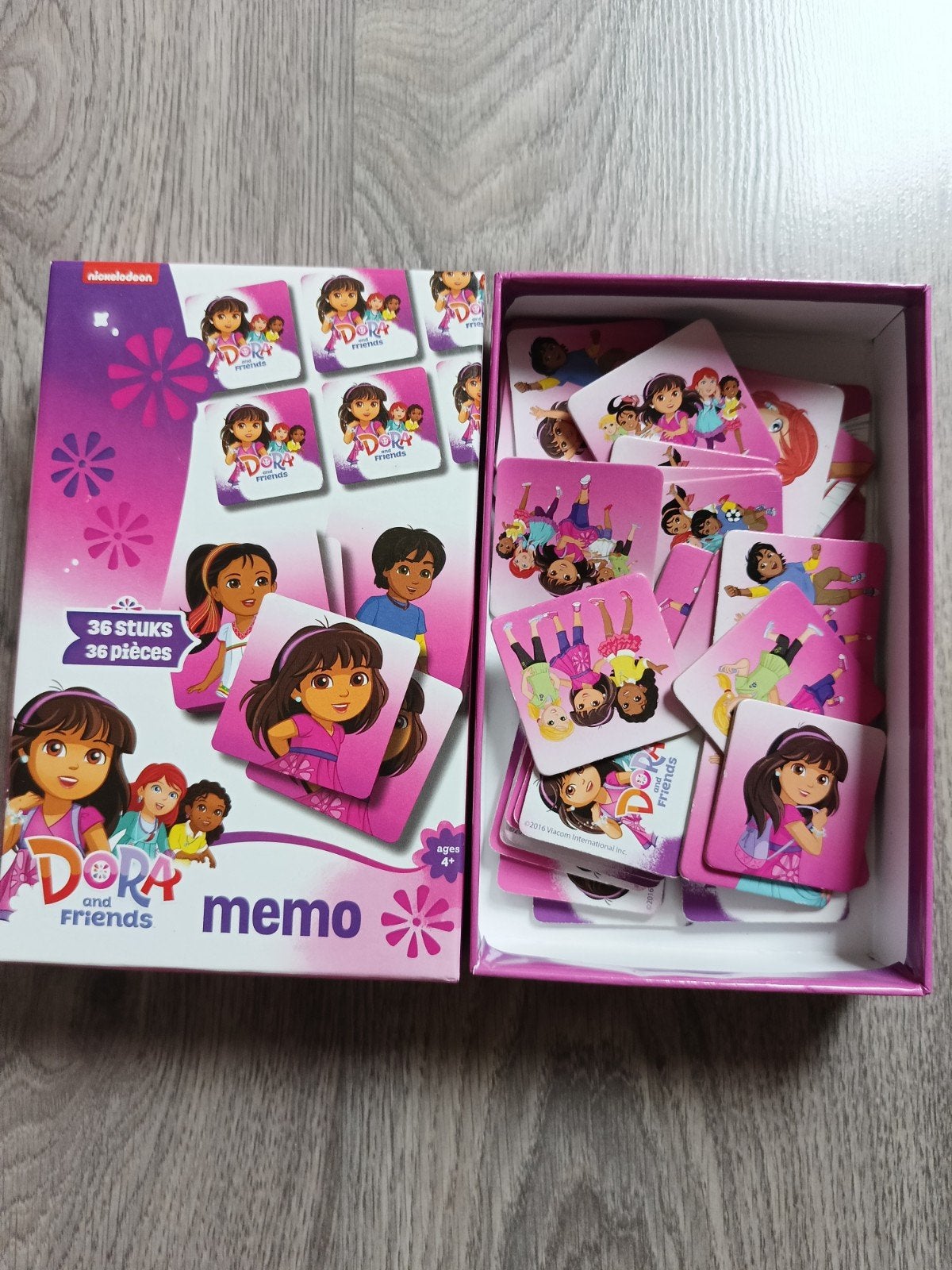 Dora and Friends Memo spel - GRATIS!, Ophalen of Verzenden, Gebruikt