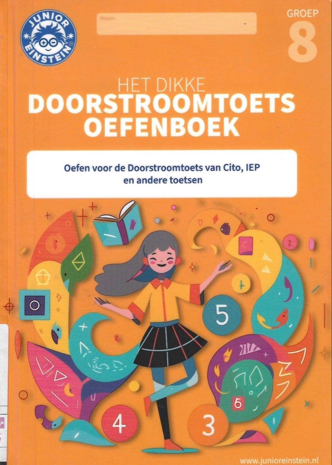 Doorstroomtoets Oefenboek Groep 8, Ophalen, Zo goed als nieuw, Overige niveaus, Nederlands