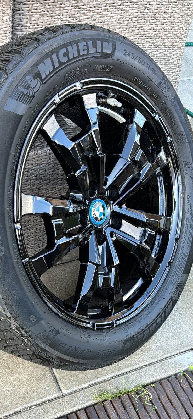 BMW Styling 842 Aerodynamics met winterbanden, Ophalen