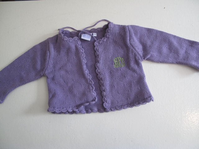 Leuk paars vestje van BFC, maat 68 voor een meisje, BFC, Ophalen of Verzenden, Zo goed als nieuw, Truitje of Vestje