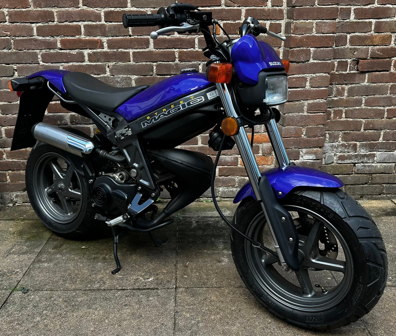 Suzuki Street Magic TR50 – 1998 – 6.035 km - Geel Kenteken, Fietsen en Brommers, Ophalen, Maximaal 45 km/u, 49 cc, Zo goed als nieuw