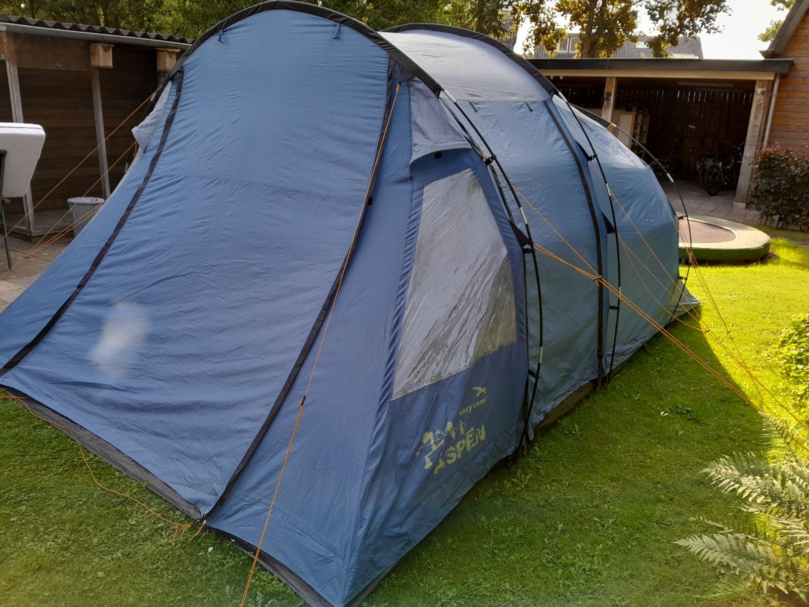 Easy Camp Aspen 500 ~ Tunneltent 5p ~ compleet ~ LET OP!, Ophalen of Verzenden, Gebruikt, Tot en met 5