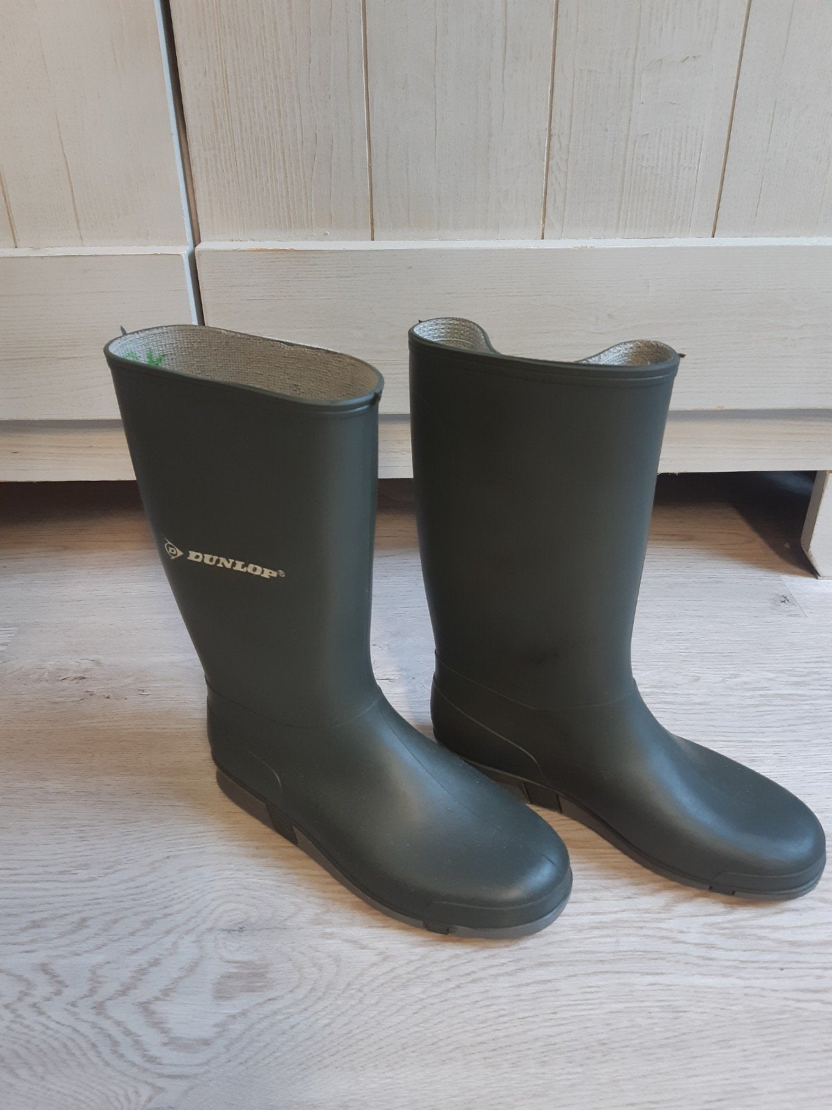 Dunlop regenlaarzen (groen. maat 34), Jongen of Meisje, Ophalen of Verzenden, Dunlop, Laarzen