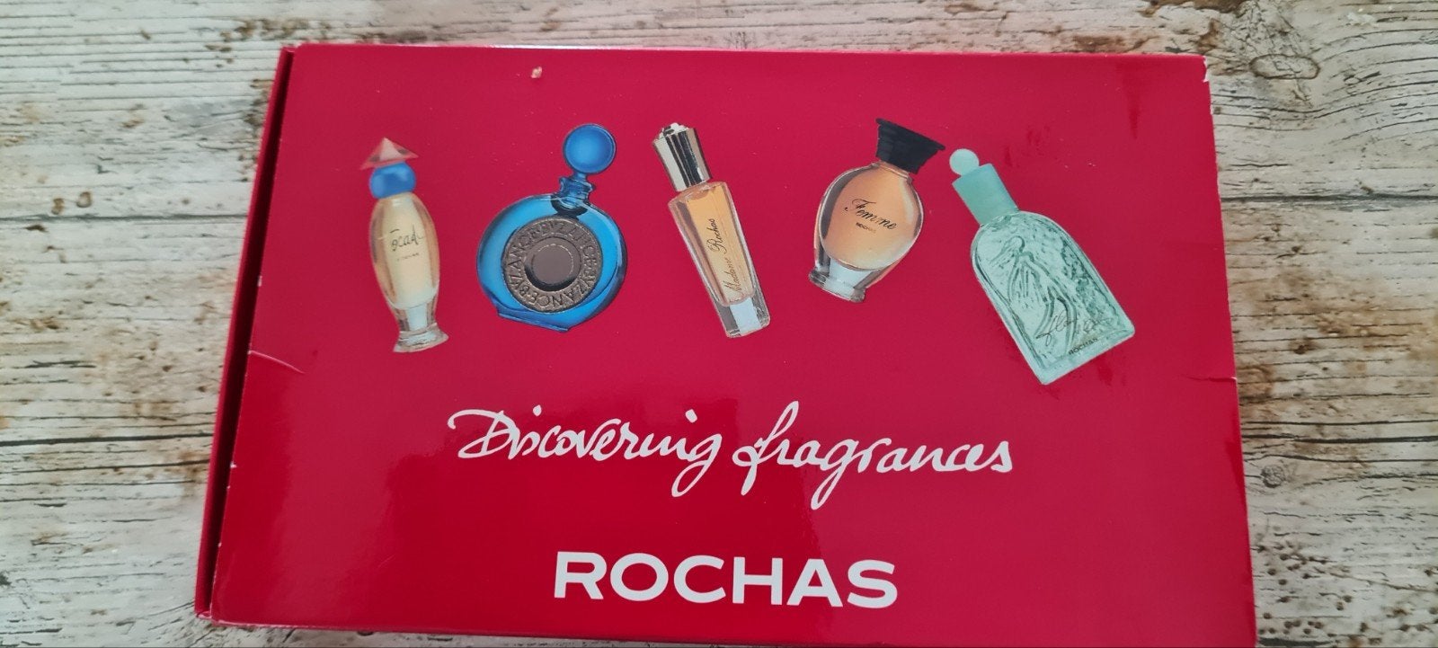 Discovering fragances Rochas, Ophalen of Verzenden, Miniatuur