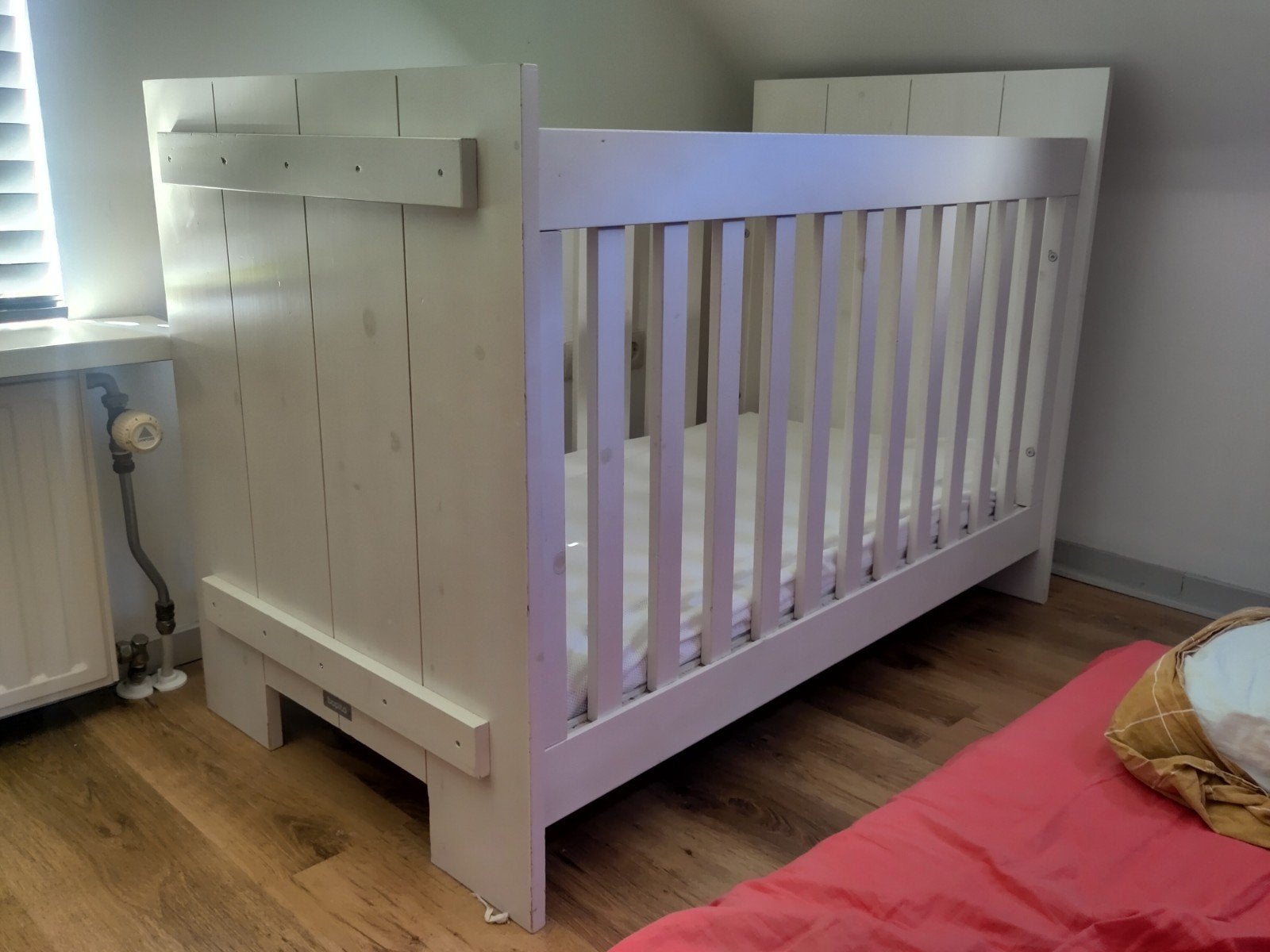 Gratis ledikantje Bopita 120x60, Ophalen, Gebruikt, Jongetje of Meisje