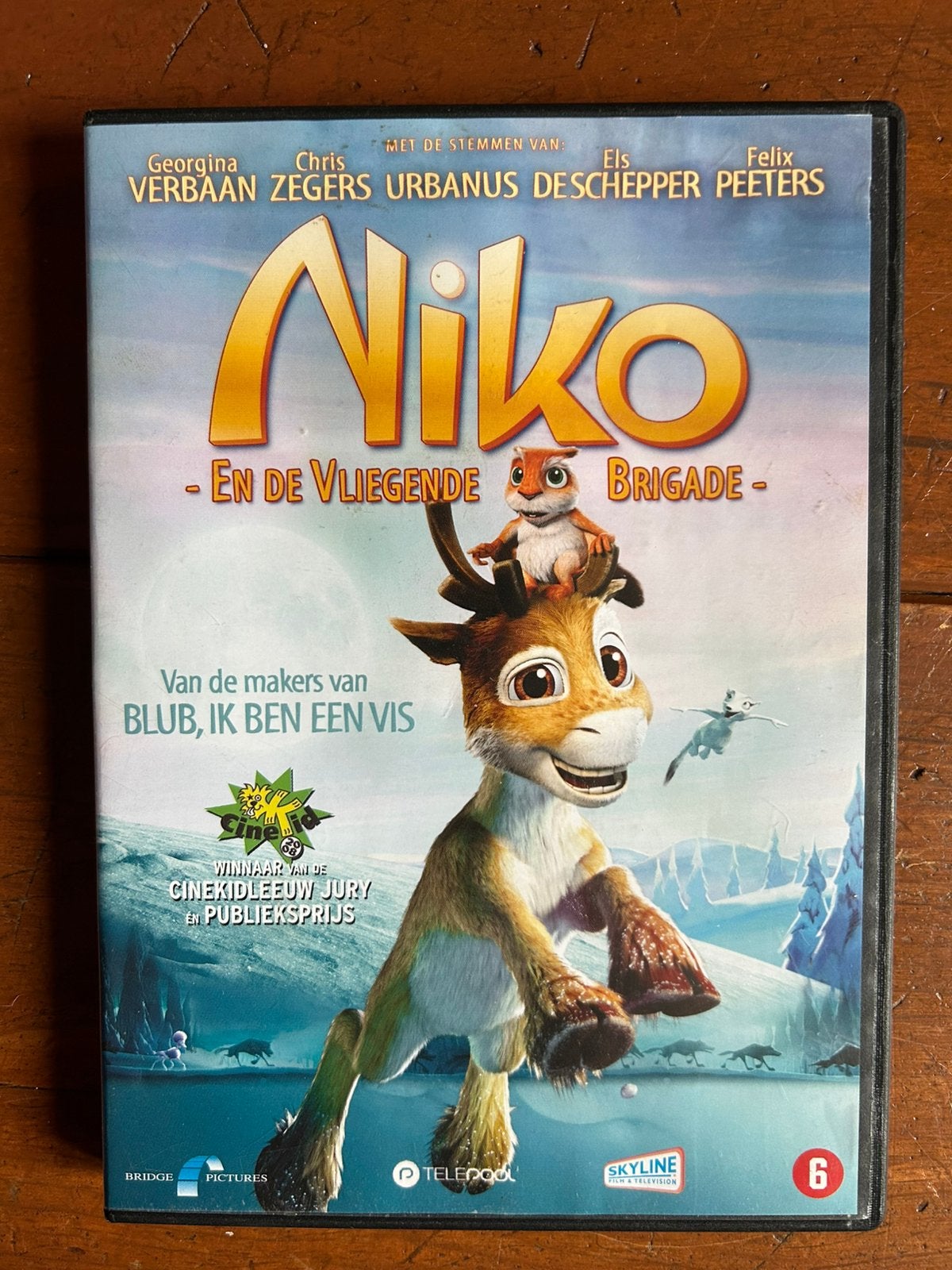 Niko en de Vliegende Brigade DVD, Cd's en Dvd's, Alle leeftijden, Ophalen of Verzenden, Zo goed als nieuw, Europees