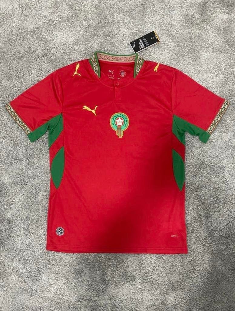 Marokko wk shirt 2026/27 thuis maat m, Sport en Fitness, Voetbal, Ophalen of Verzenden, Zo goed als nieuw, Shirt
