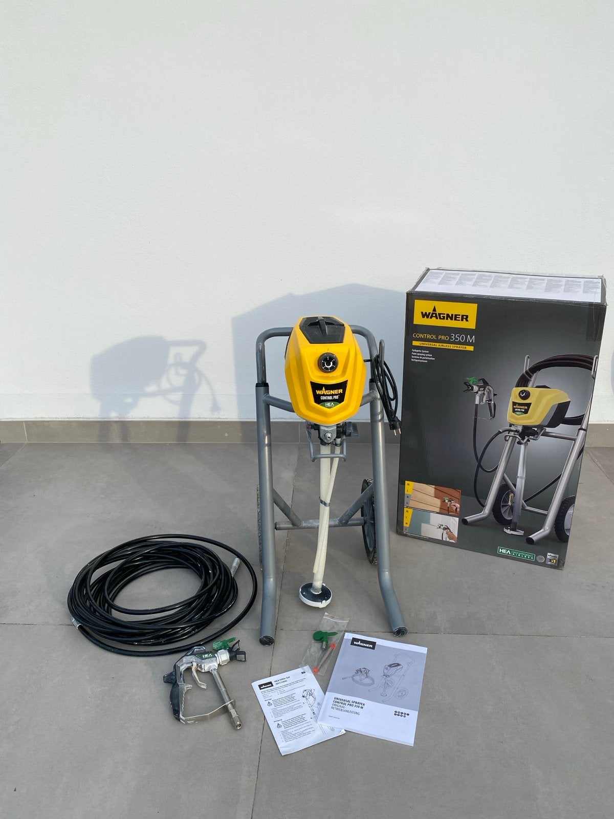 Wagner Control Pro 350 M Verfspuit - Zo goed als nieuw, Ophalen, Zo goed als nieuw, Verfspuit of Verfpomp