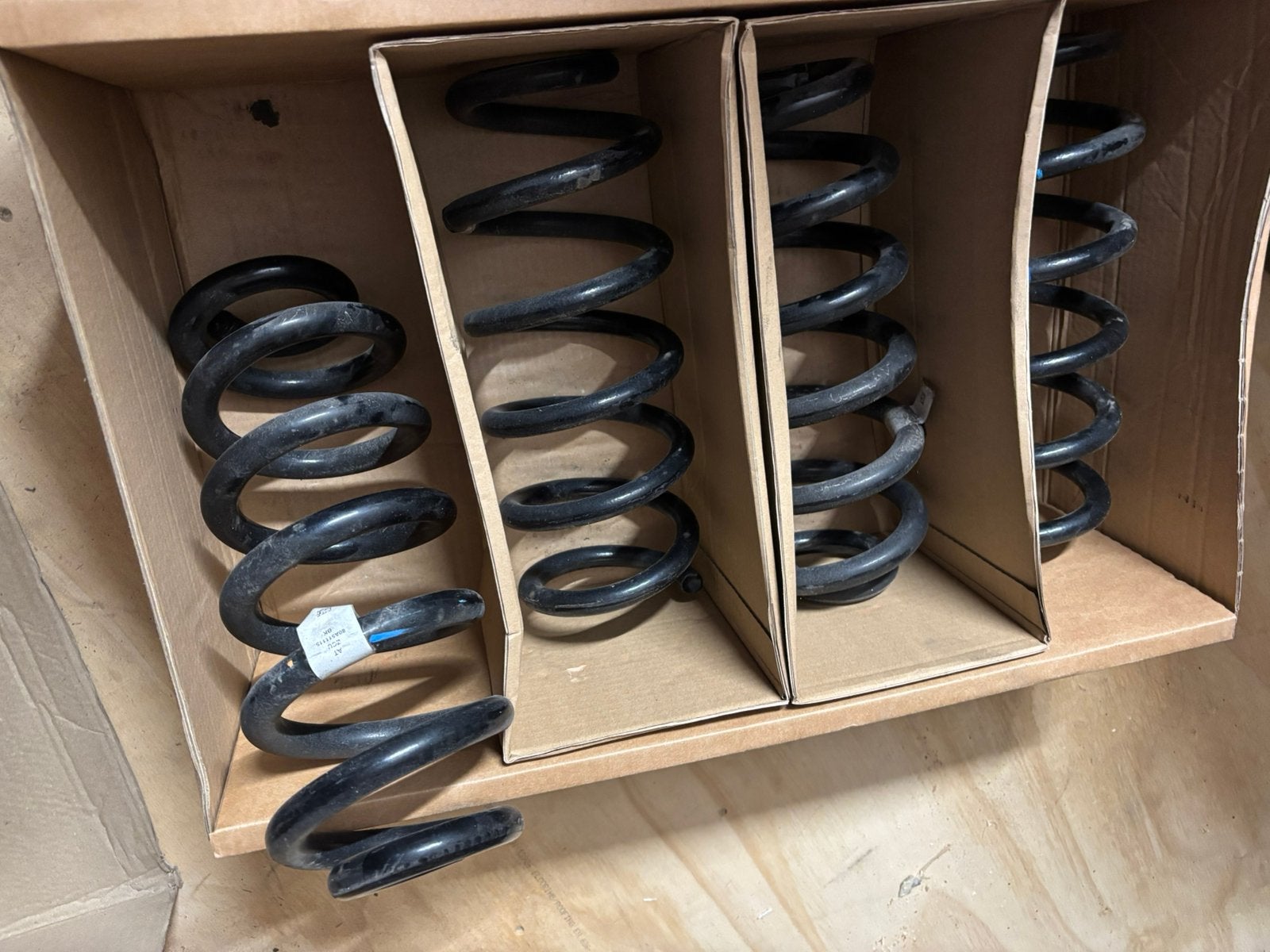 Audi q5 schokbreker veren set origineel Audi chassis, Ophalen, Gebruikt, Audi