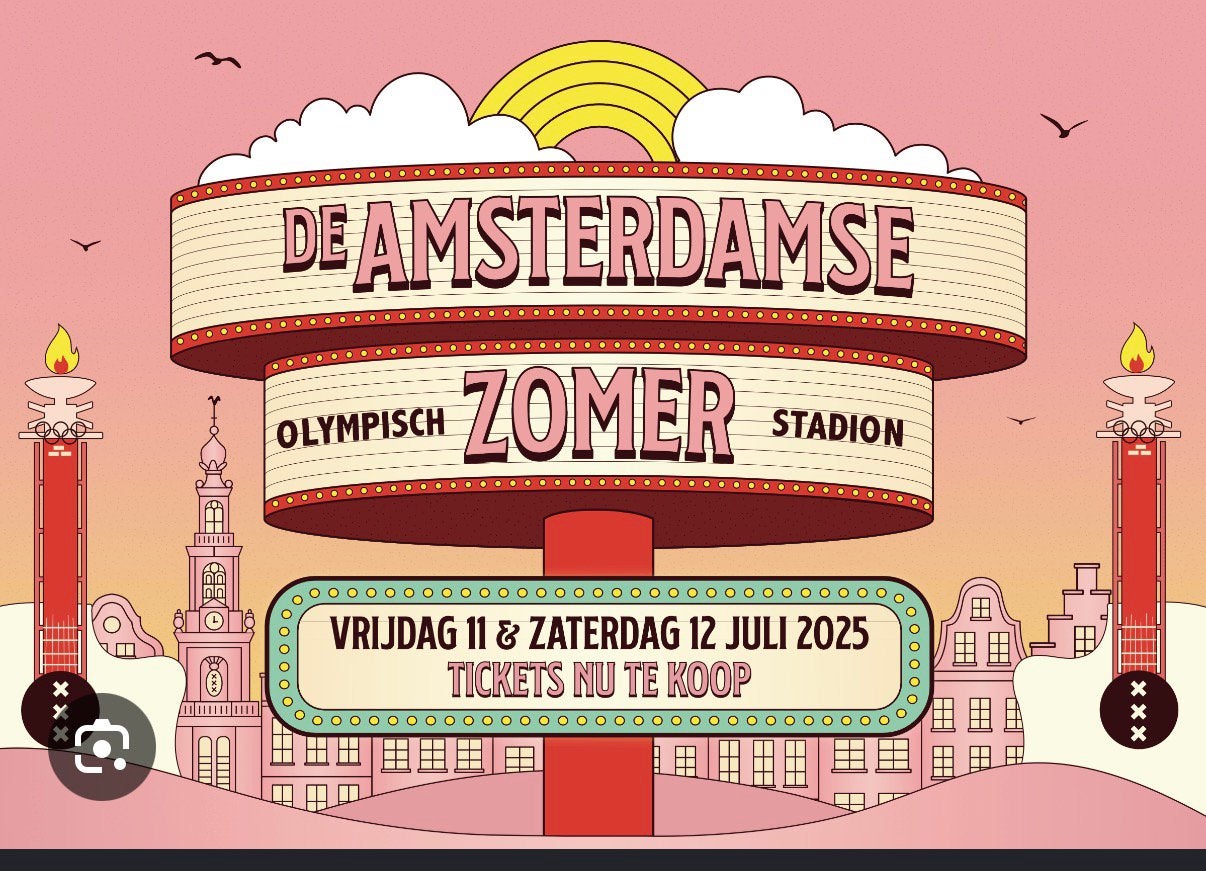 Plaatsen tribune Amsterdamse zomer, Twee personen