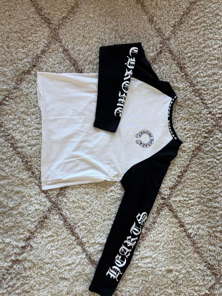 Chrome Hearts longsleeve, Kleding | Heren, Ophalen of Verzenden, Zo goed als nieuw, Maat 46 (S) of kleiner, Zwart