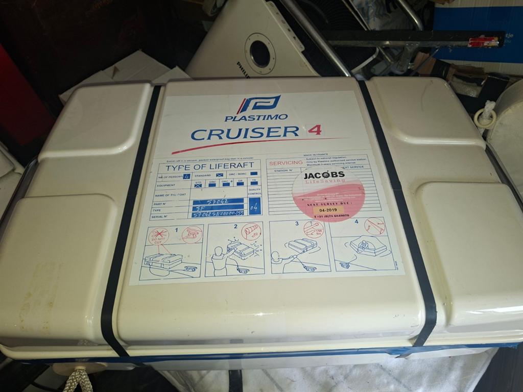 Plastimo Cruiser 4 reddingsvlot - Nieuw en verzegeld, Watersport en Boten, Ophalen of Verzenden, Nieuw, Overige typen