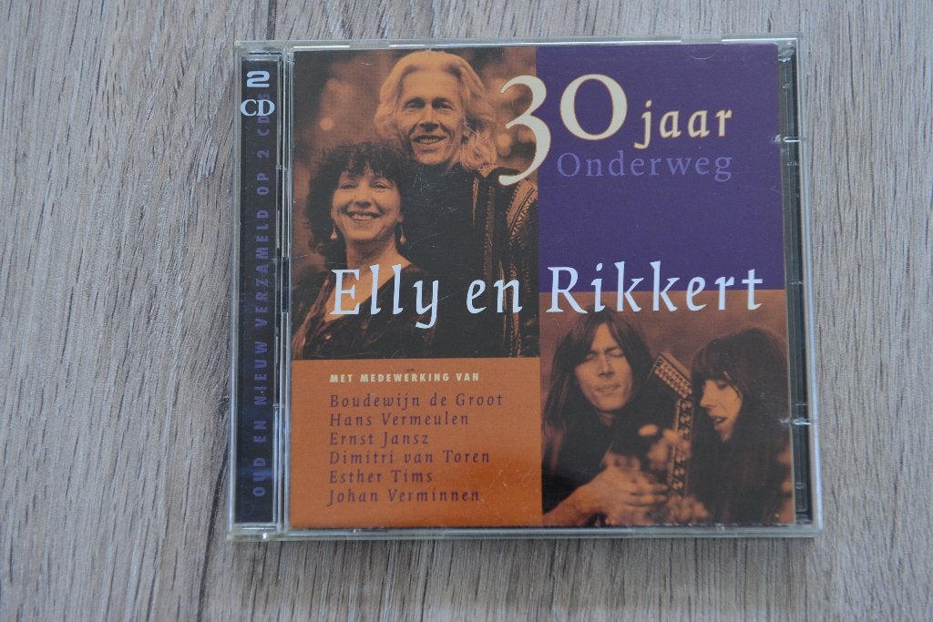 ELLY en RIKKERT = 30 JAAR ONDERWEG 2CDbox, Verzenden, Overige genres, Zo goed als nieuw, Verzamelalbum