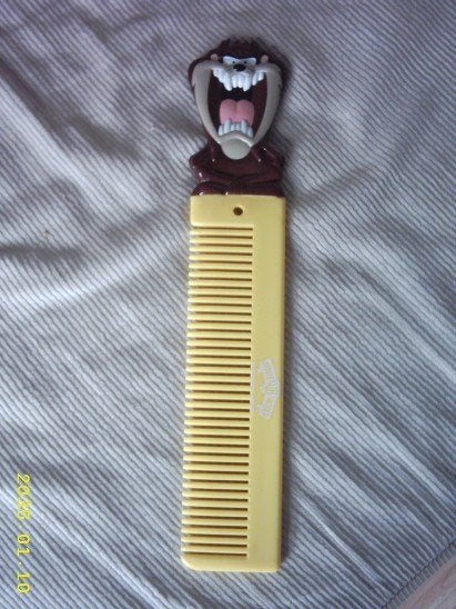 grote kam Looney Tunes Tasmanian Devil Taz, Verzamelen, Ophalen, Looney Tunes, Gebruikt, Overige typen
