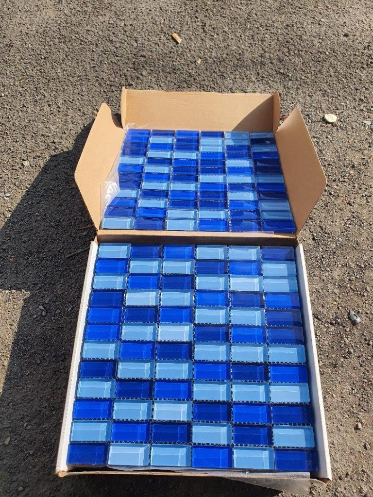 8 mm glasmozaïek, € 19/m², Ophalen, Overige materialen, Wandtegels, Nieuw