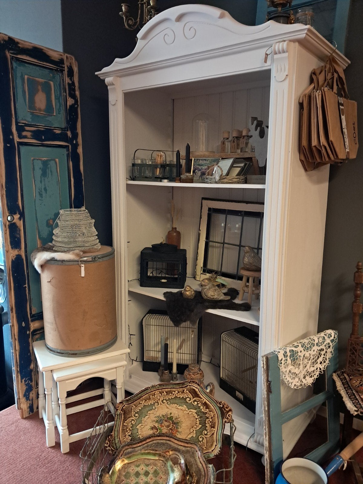 Leuke Brocante Kast, Ophalen