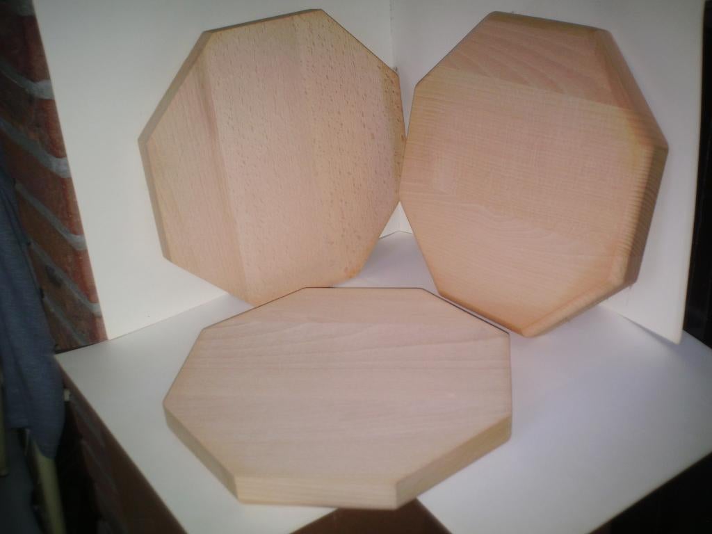 Kaasplanken te koop. Beuken. Nieuw !!, Snij-/serveerplank, Ophalen of Verzenden, Nieuw, Hout