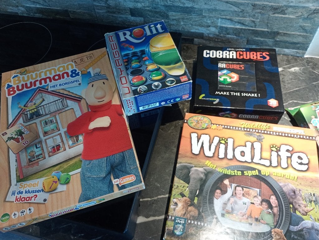 Spelletjes, Onbekend, Ophalen of Verzenden, Zo goed als nieuw, Een of twee spelers