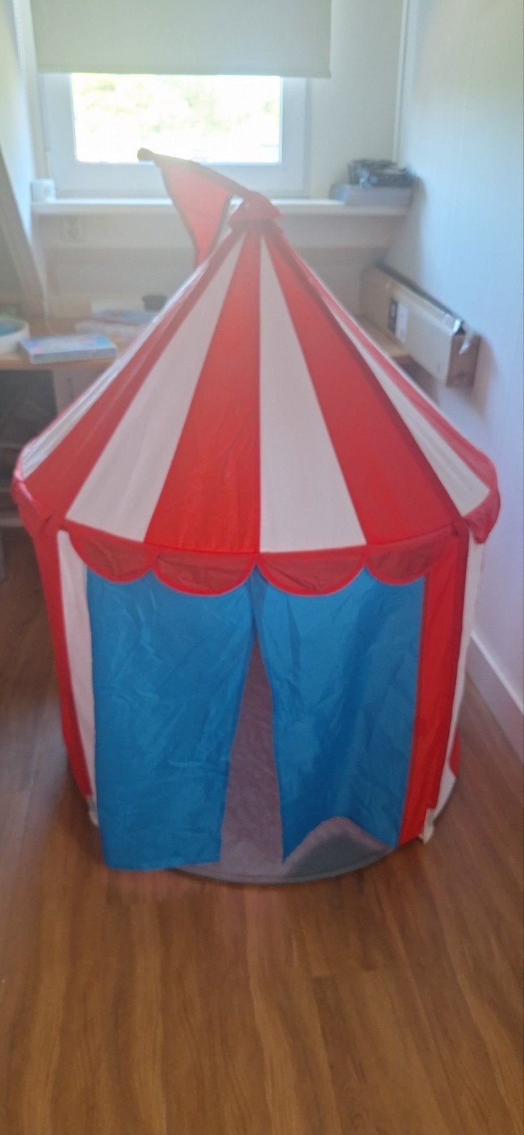 Ikea speeltent rood/wit gestreept, Ophalen, Zo goed als nieuw, Overige materialen