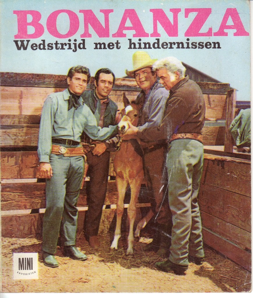 Bonanza - Wedstrijd met hindernissen - 1970 - boekje, Verzamelen, Ophalen of Verzenden, Overige typen
