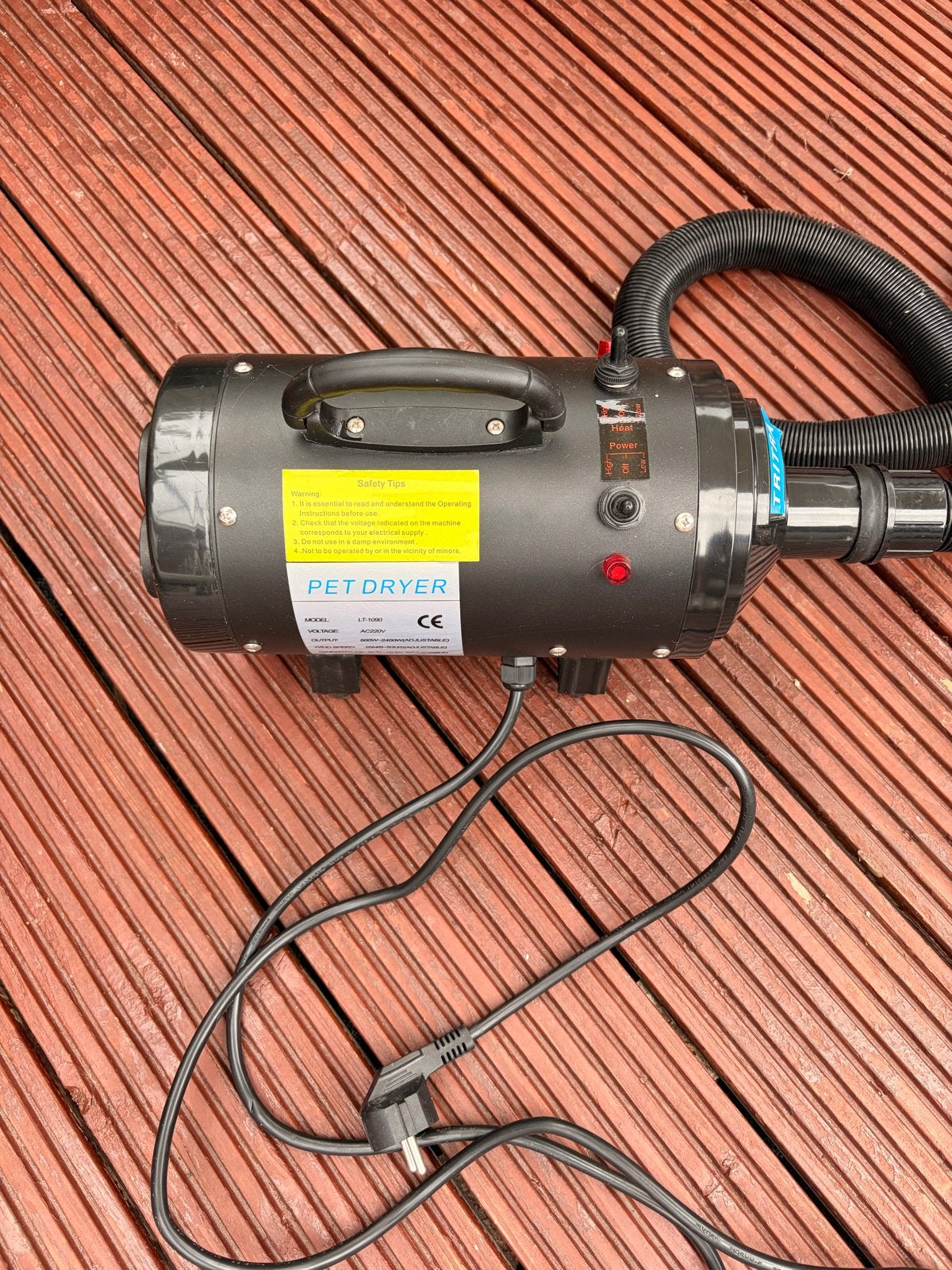 Hondenfohn petdryer waterblazer in nieuwstaat, Ophalen