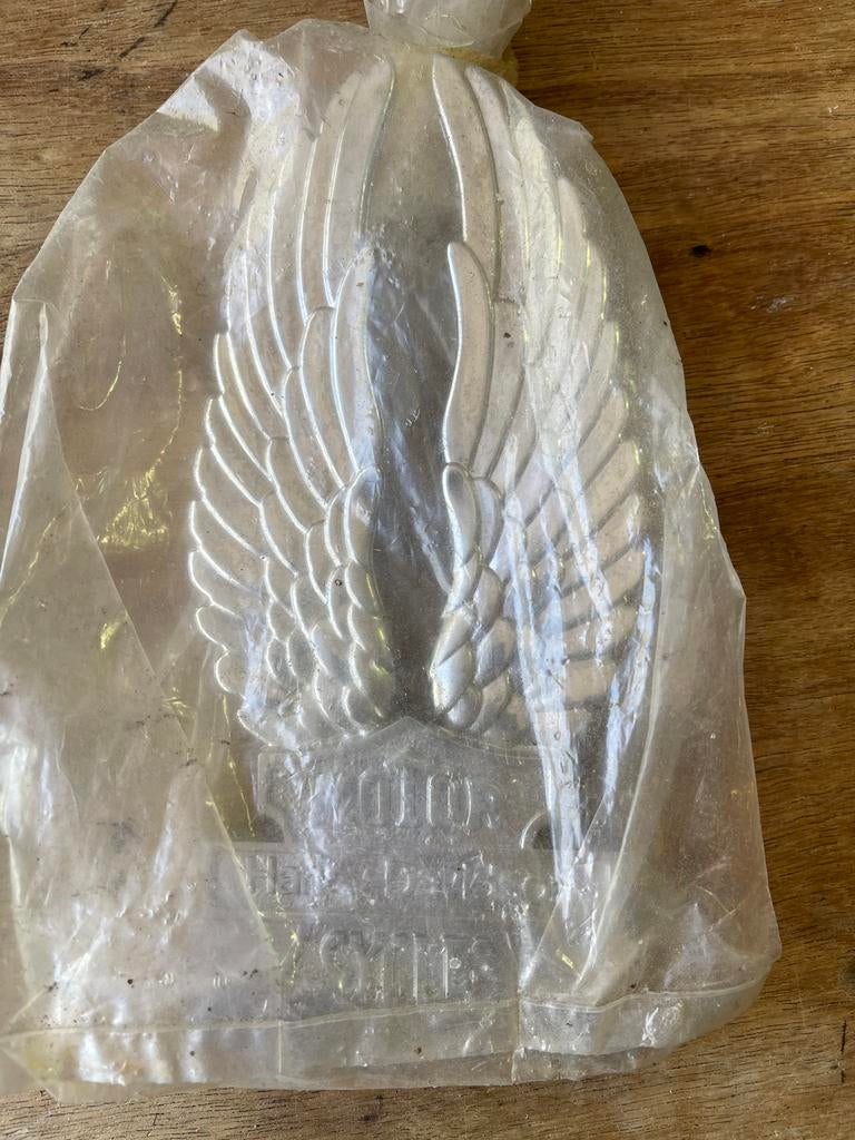 Harley-Davidson Sissy Bar Embleem Old School Chroom, Ophalen of Verzenden, Nieuw