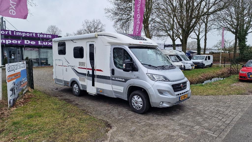 Adria Compact Axess SL Enkele Bedden, Caravans en Kamperen, Campers, Bedrijf, tot en met 4, Half-integraal, Adria, Fiat, Diesel