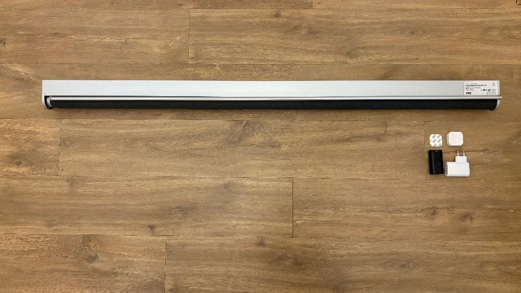 IKEA KADRLIJ slimme rolgordijnen 140x195 cm, Huis en Inrichting, Ophalen, Zo goed als nieuw, Rolgordijn, 140 cm